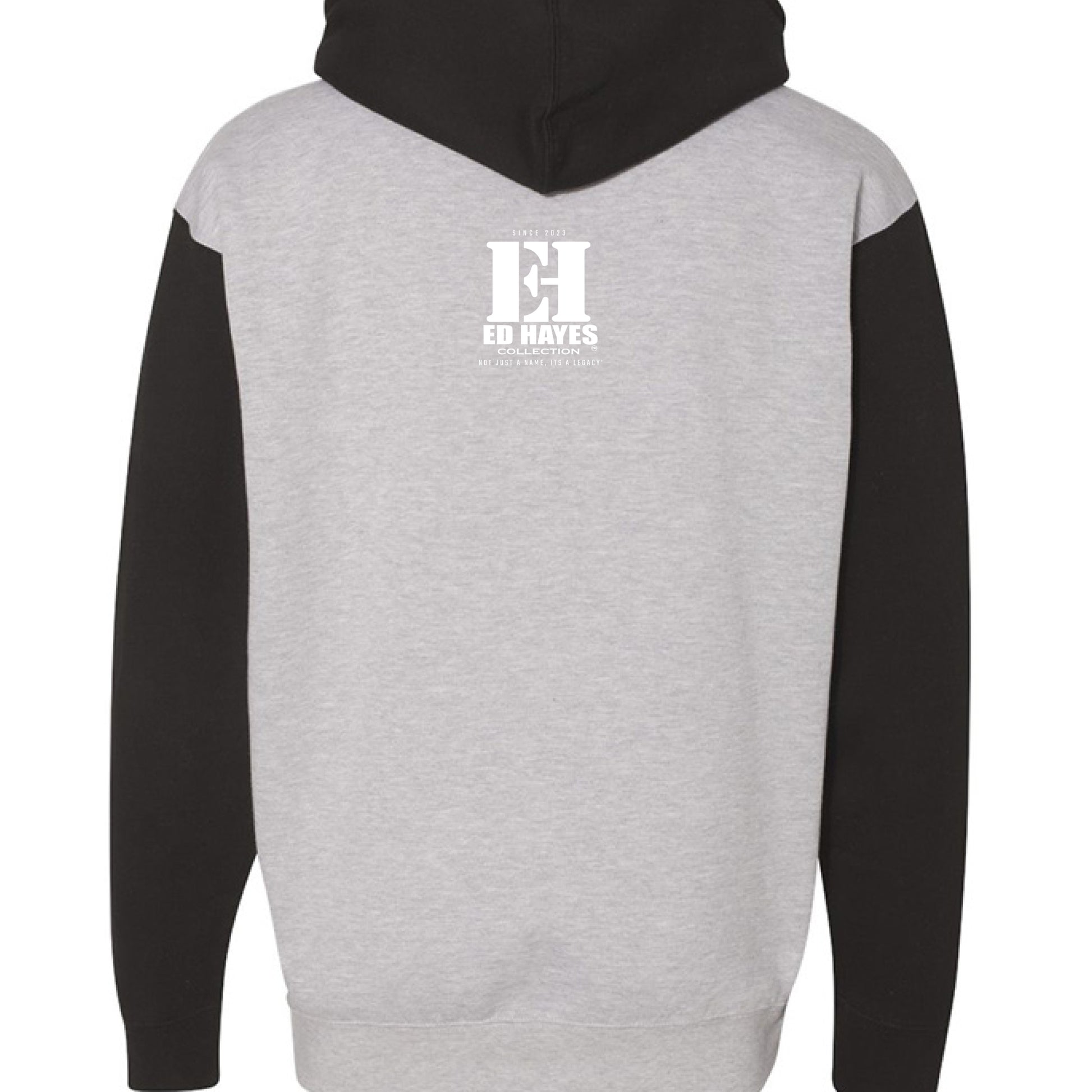 Grey Heather/ Black - BACK